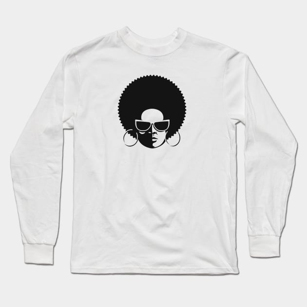 Black Power Long Sleeve T-Shirt by TambuStore